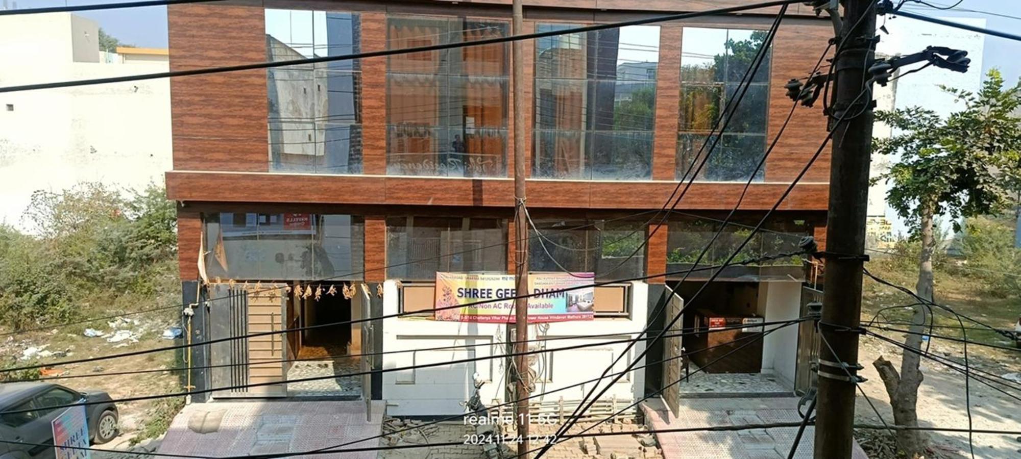Geeta Dham Hotel Vrindāvan Eksteriør billede